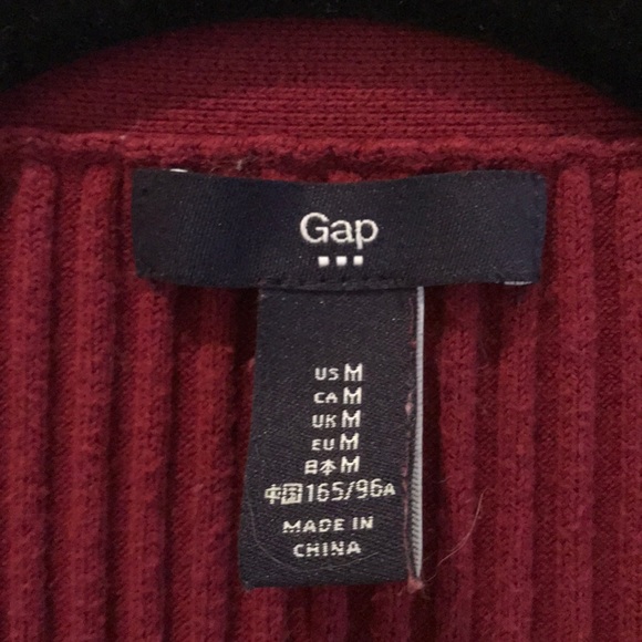 Maroon Button up - Picture 2 of 3